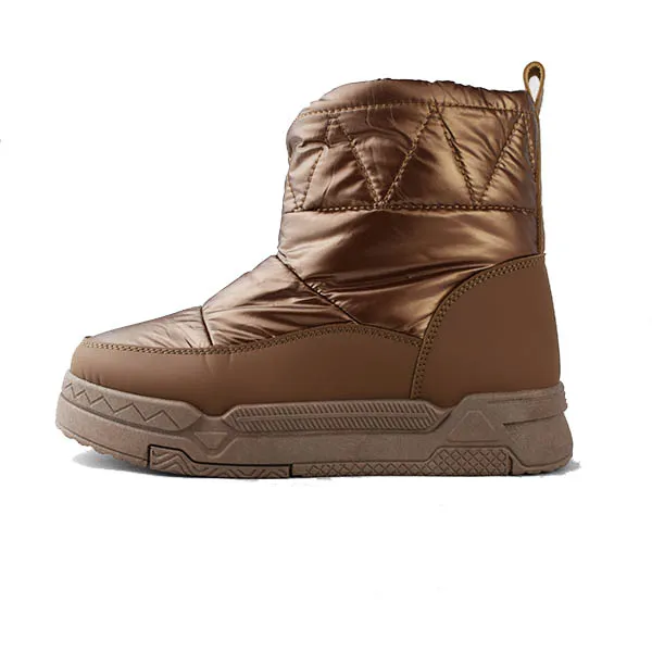 bottine pantoufle pour femme XD02 marron..........   miniature